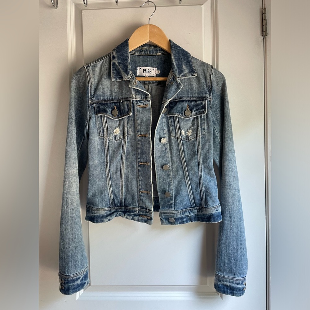 EUC Paige denim jacket in xs